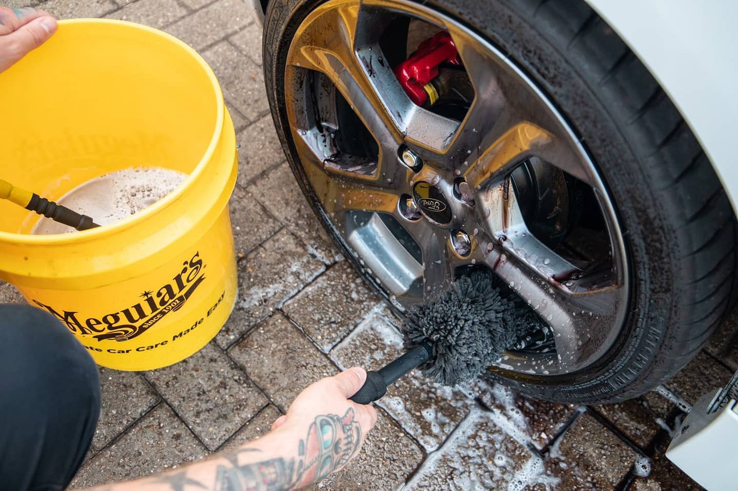 Meguiar's: Spazzola Per cerchi Supreme, Medium