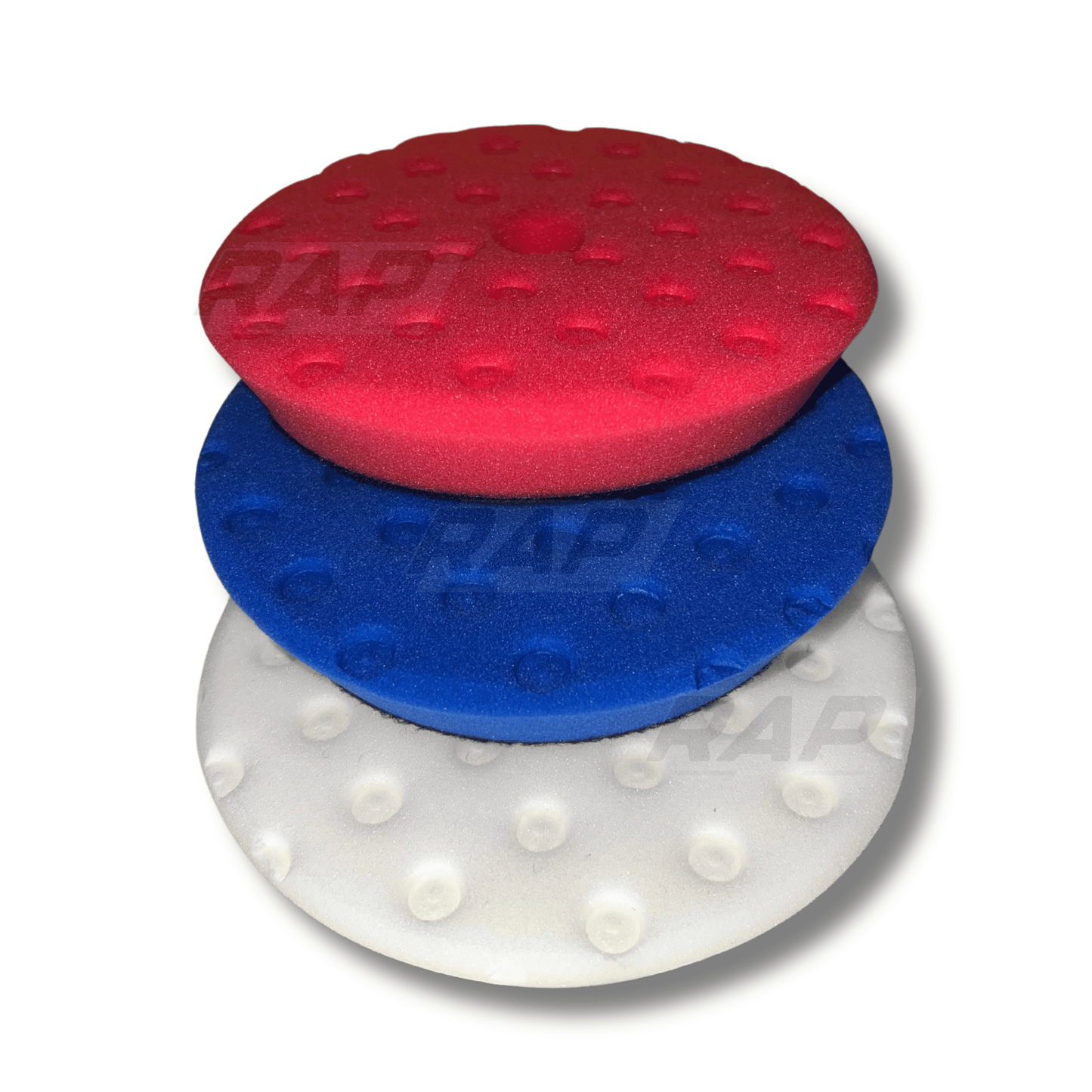 Kit BULLO Foam Pad con tecnologia VortexCut™ | Kit da 3 Tamponi da 125