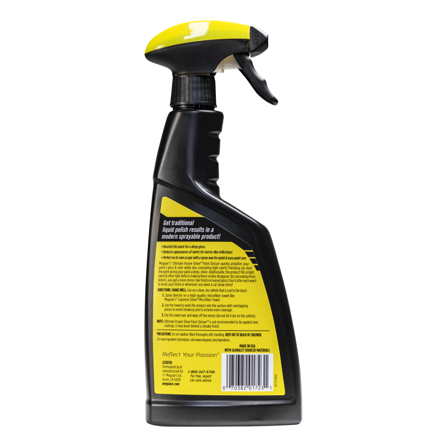 Meguiar's: Ultimate Insane Shine Paint Glosser 473 ml | Lucidatura in spray