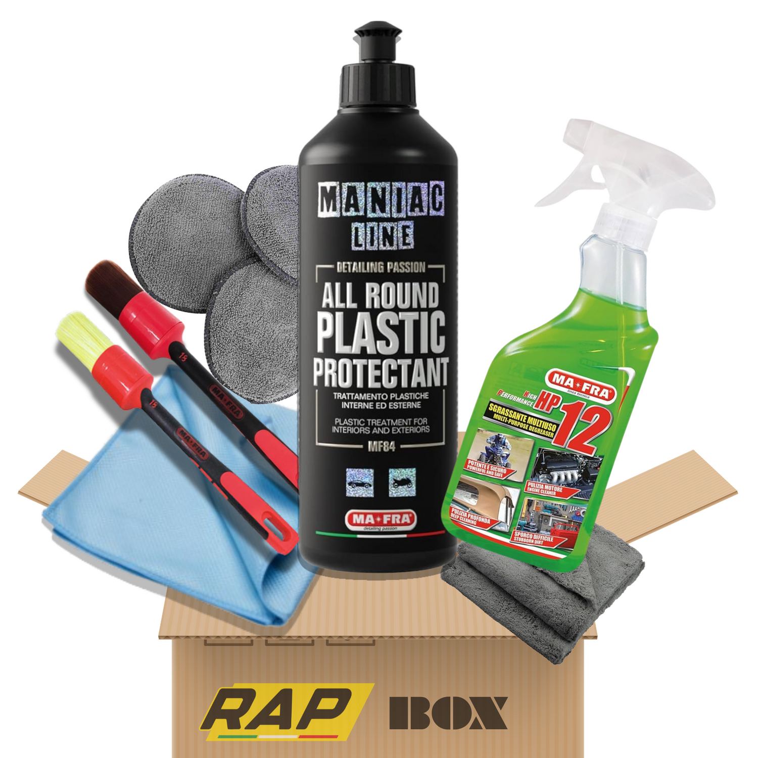 Kit per detailing interni