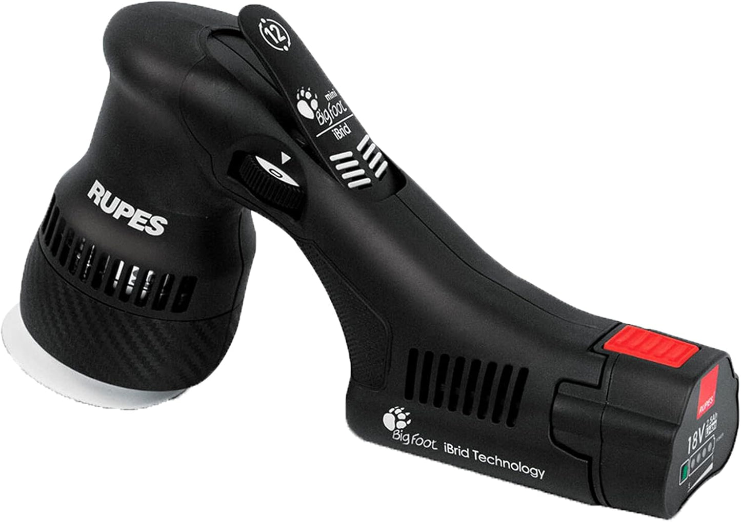 RUPES Big Foot HLR75 | Rotorbitale Mini professionale | Platorello: 3" (75mm)