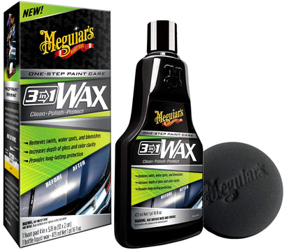 Meguiar's: 3in1 Wax | Cera + Polish