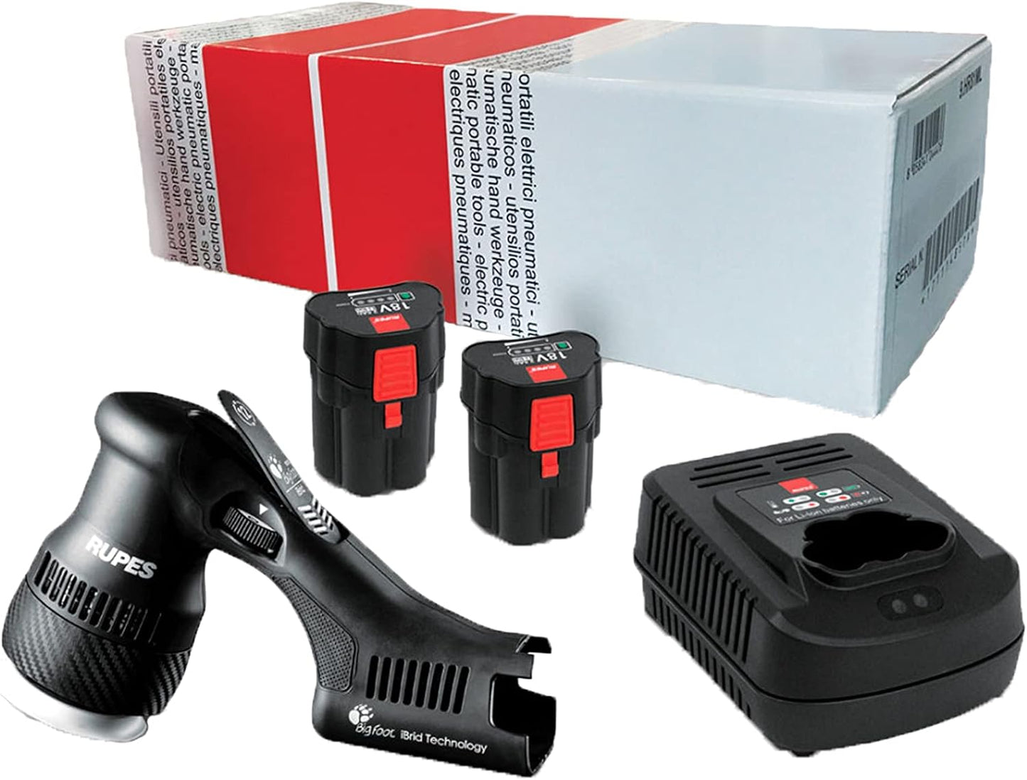 RUPES Big Foot HLR75 | Rotorbitale Mini professionale | Platorello: 3" (75mm)