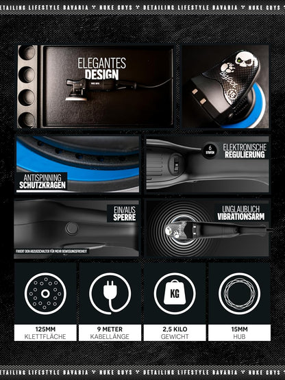 RUPES Big Foot LHR15ES | Lucidatrice rotorbitale | Orbita 15mm