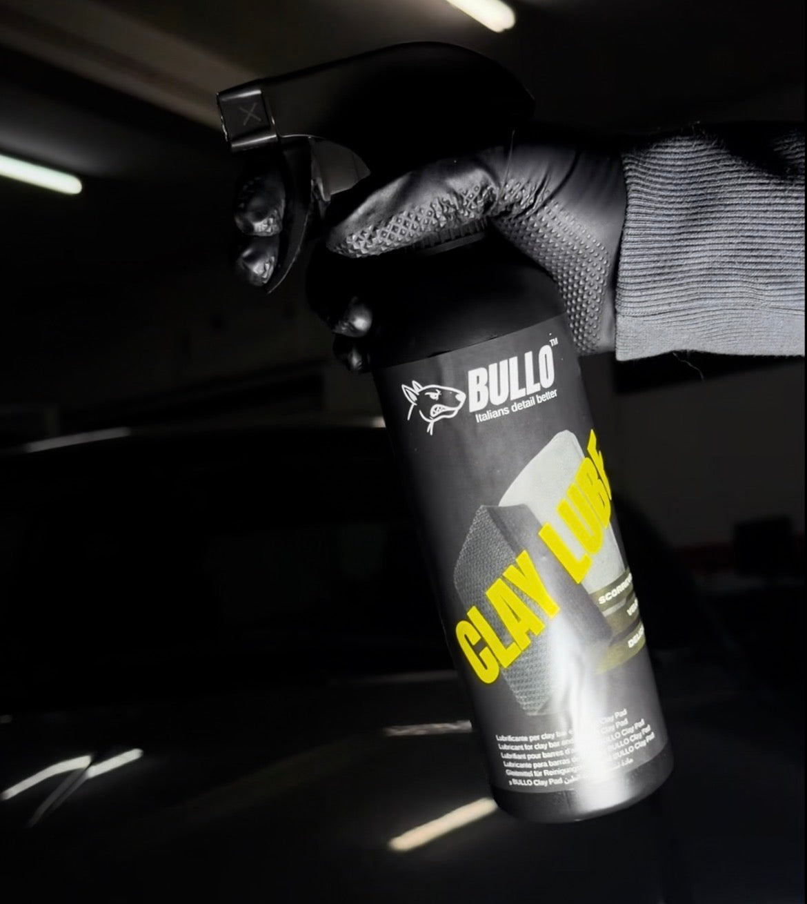 Kit decontaminazione BULLO Clay Bar | Clay Lube + Clay bar Medium