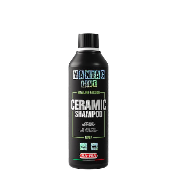 Maniac Line: Ceramic Shampoo | Lava, sigilla e protegge