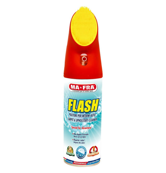 Mafra: Flash pulitore interni auto | Spray con spazzola integrata