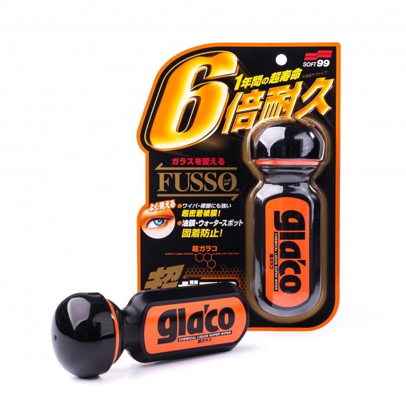 Soft99: Ultra Glaco | Trattamento idrorepellente per vetri | 12 mesi